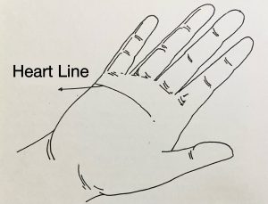 Heart Line in Palmistry