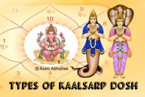 types of kaalsarp dosha in kundali