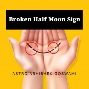 Half Moon Signs in Palmistry  - Lucky signs in Palmistry