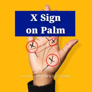 letter x on your palm - palmistry 